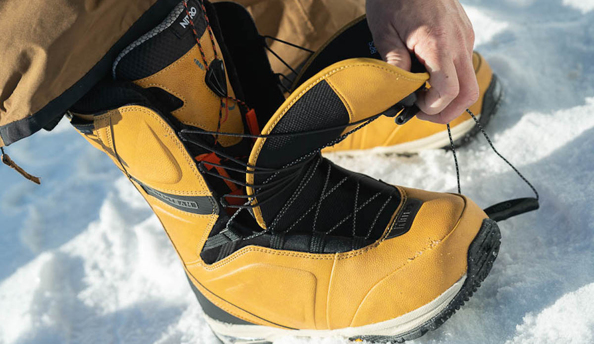 snowboarding boots