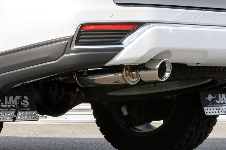 Toyota Landcruiser exhaust