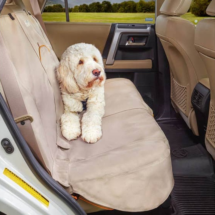 Kurgo Extended Bench Seat Cover - Hampton Sand - K01264